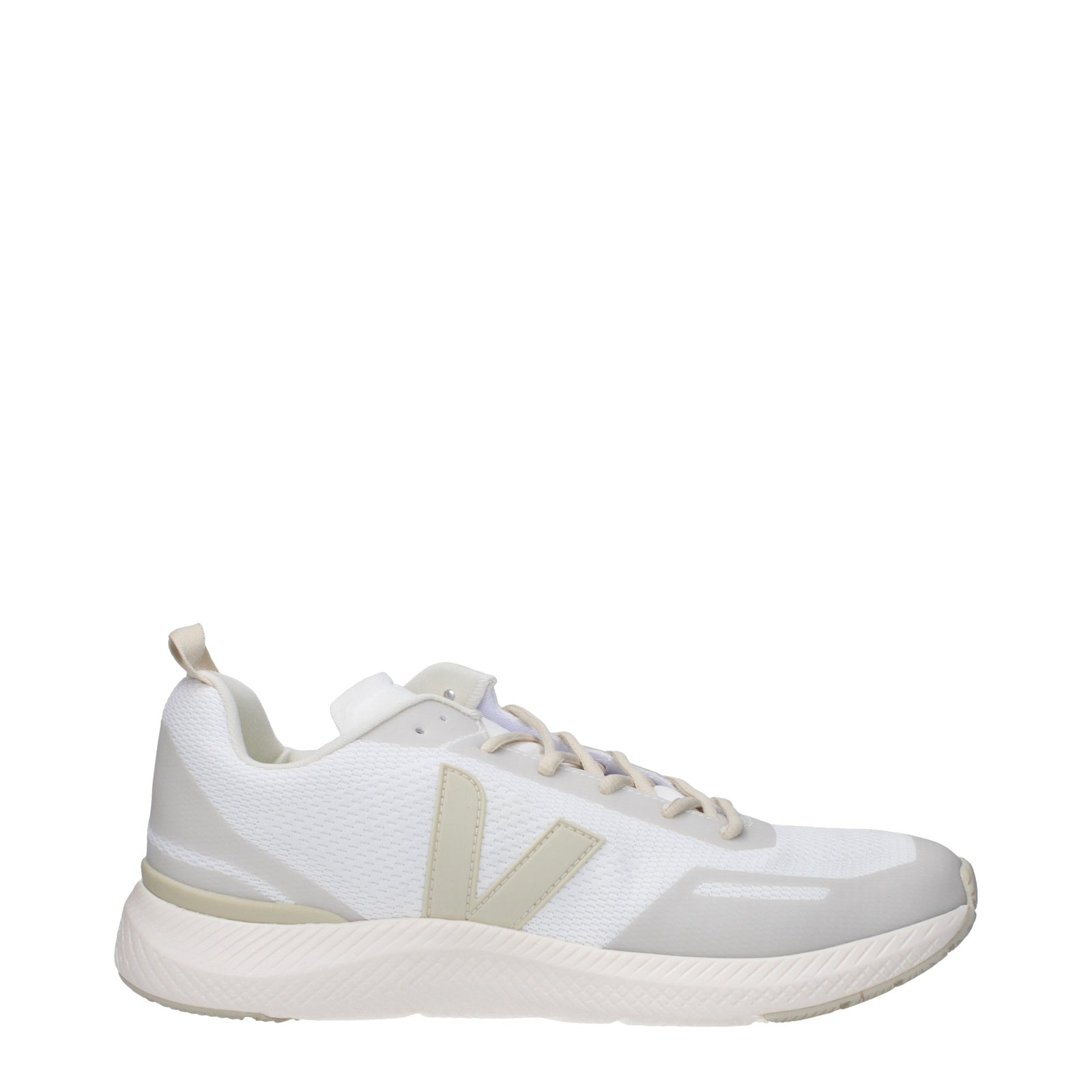 Veja ヴェジャ メンs スニーカー ファブリック ホワイト/ベージュ - Image 1
