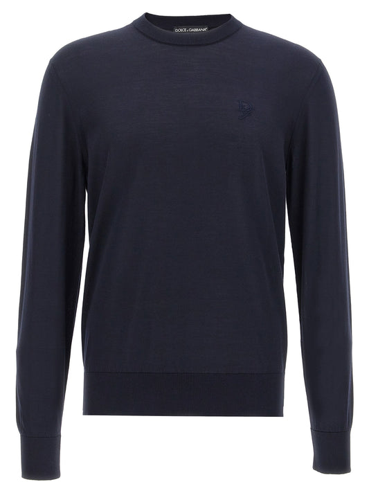 Dolce Dolce＆Gabbanaのロゴ刺繍セーター - Image 1