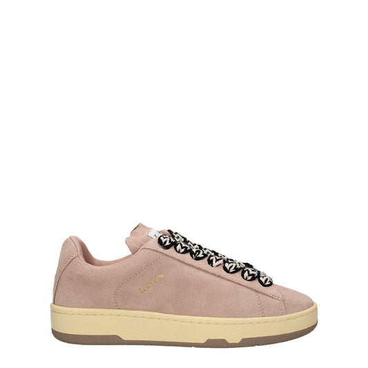 Lanvin Lanvin Sneakers Curb Women Suede Pink - Image 1