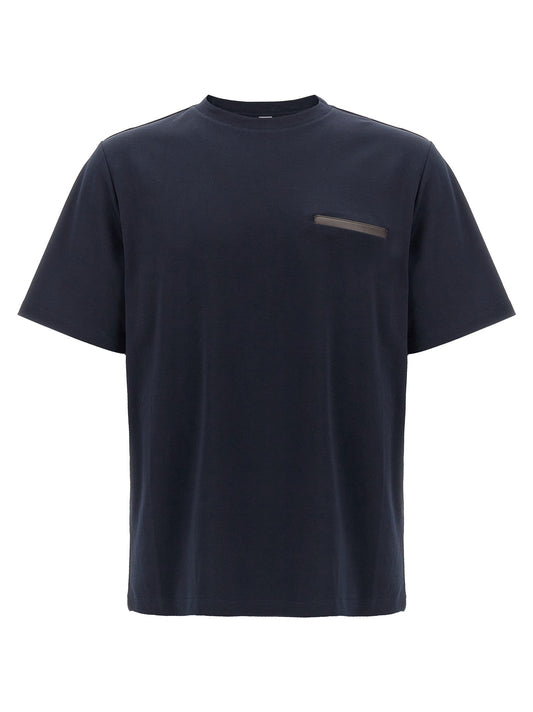 Erl Berluti レザータブ T シャツ - Image 1