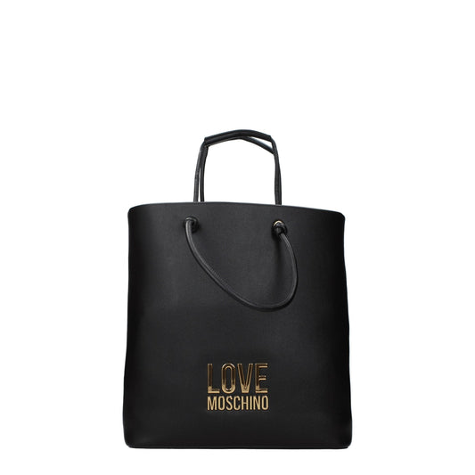 Moschino モスキーノのショルダーバッグが大好きな女性ポリウレタンブラック - Image 1
