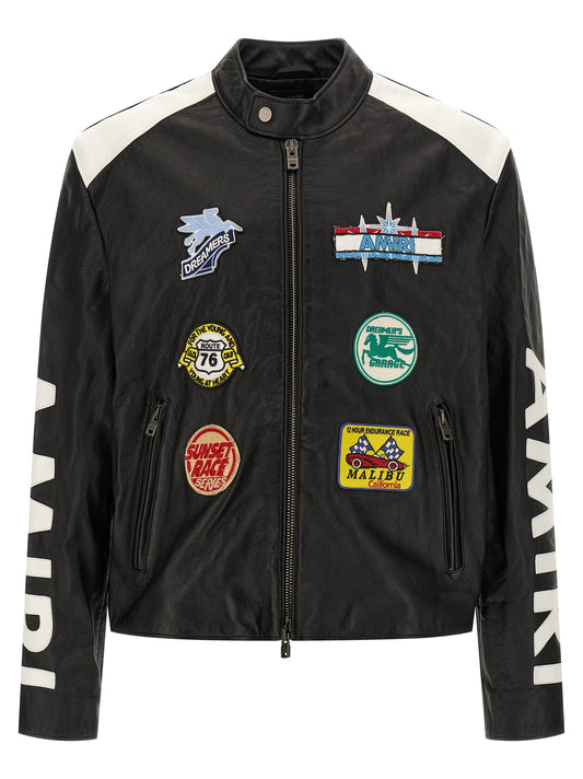 Amiri Amiri 'Amiri Patch Racer'ジャケット - Image 1