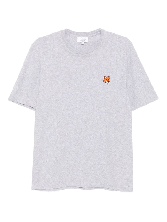 Maison メゾンキツネ 'フォックスヘッドコットンTシャツ - Image 1