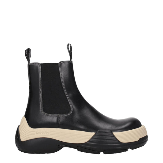Lanvin Lanvin Boots Men Skin Black/Cream - Image 1