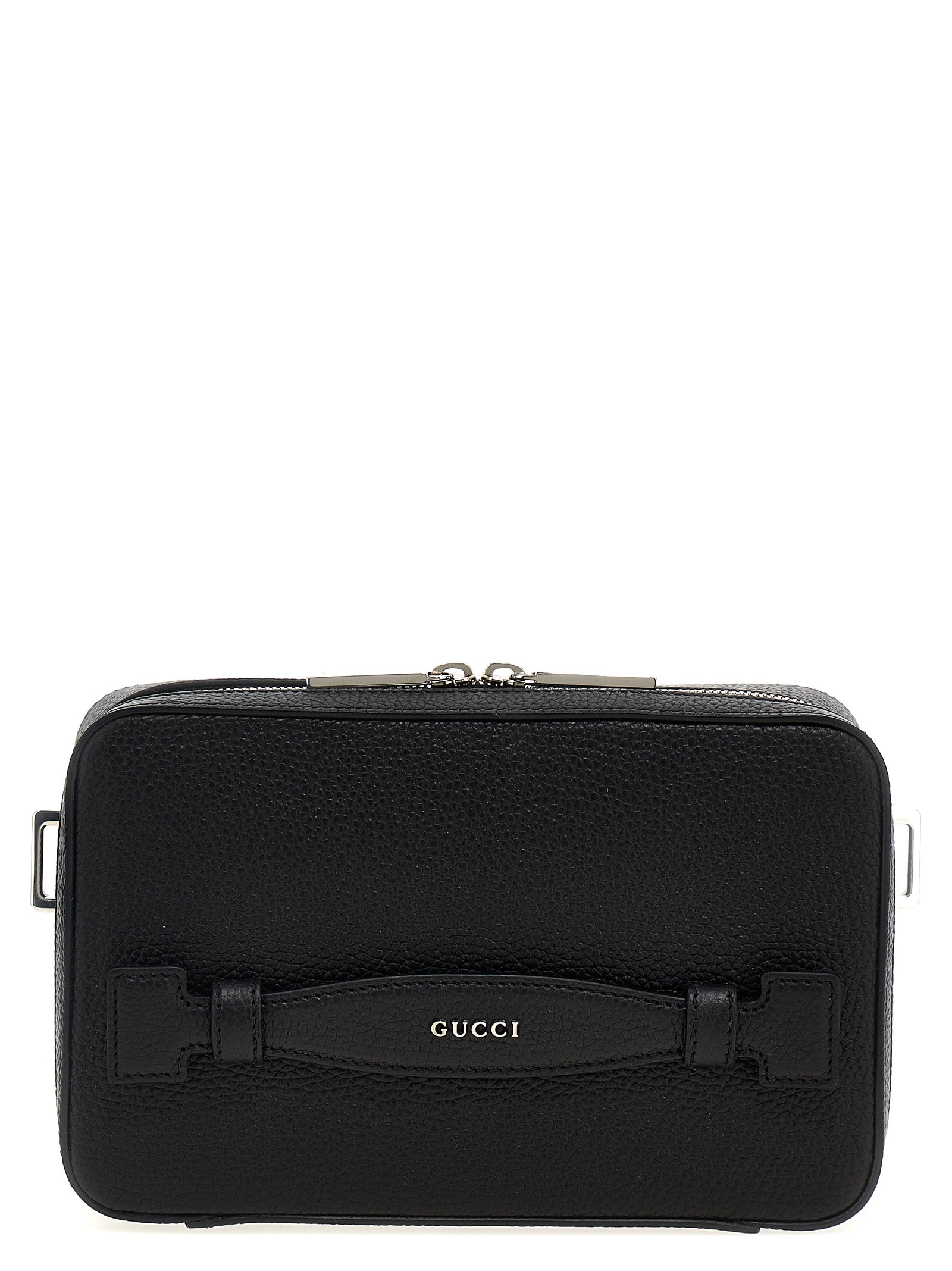 Gucci グッチロゴ レザー ショルダーストラップ - Image 1