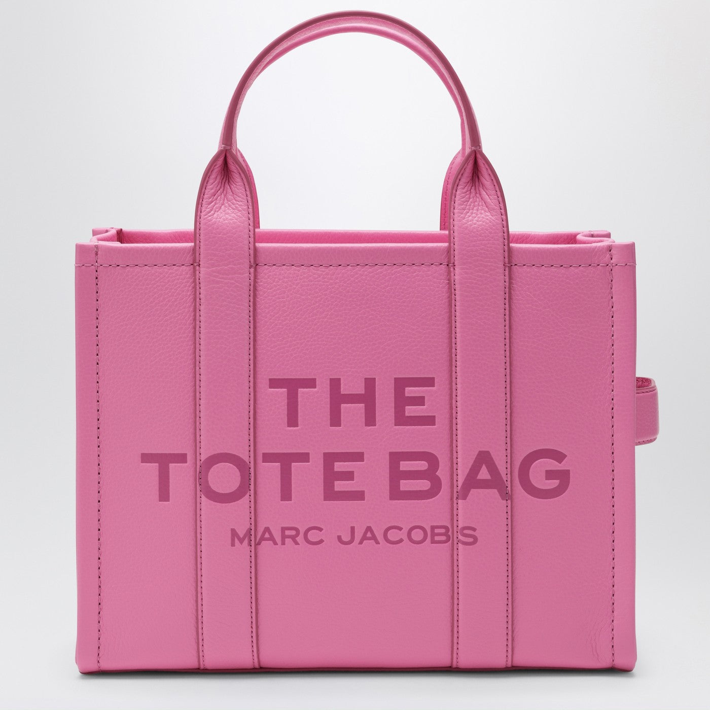 Marc Marc Jacobs Fluo Pink Leatherミディアムトートバッグ - Image 1