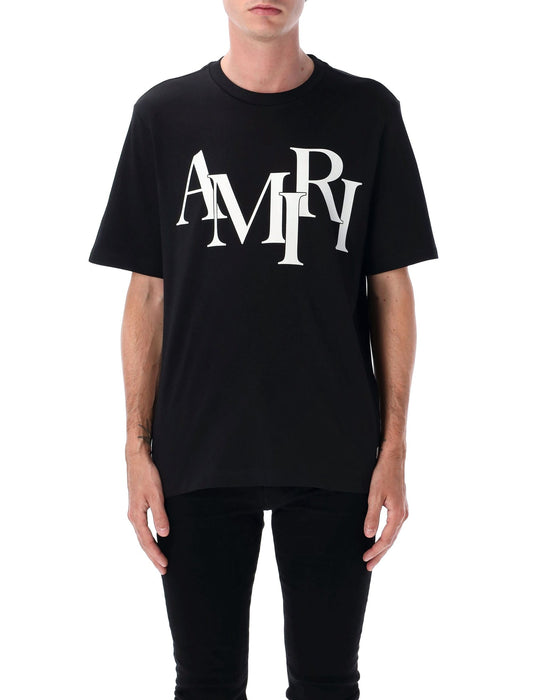 Amiri アミリTシャツとポロスブラック - Image 1