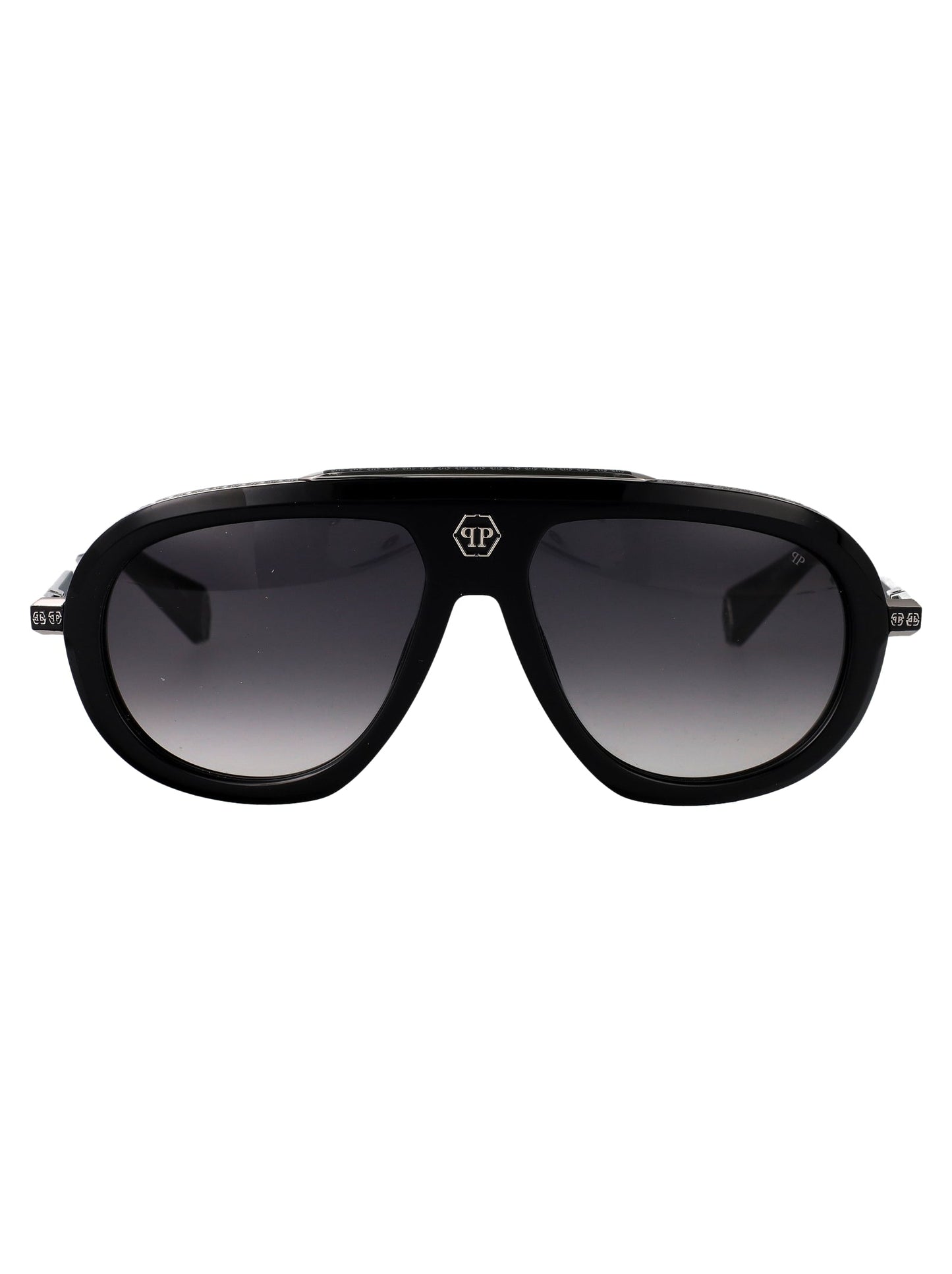 Philipp Philipp Plein Aviator Sunglasses SPP151 V 700 Y - Image 1