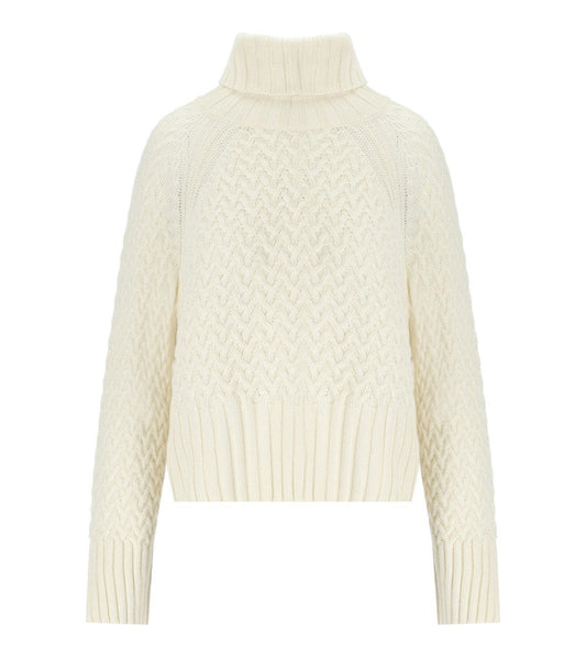 Barbour Barbour Malton Ecru Turleneckジャンパー - Image 1