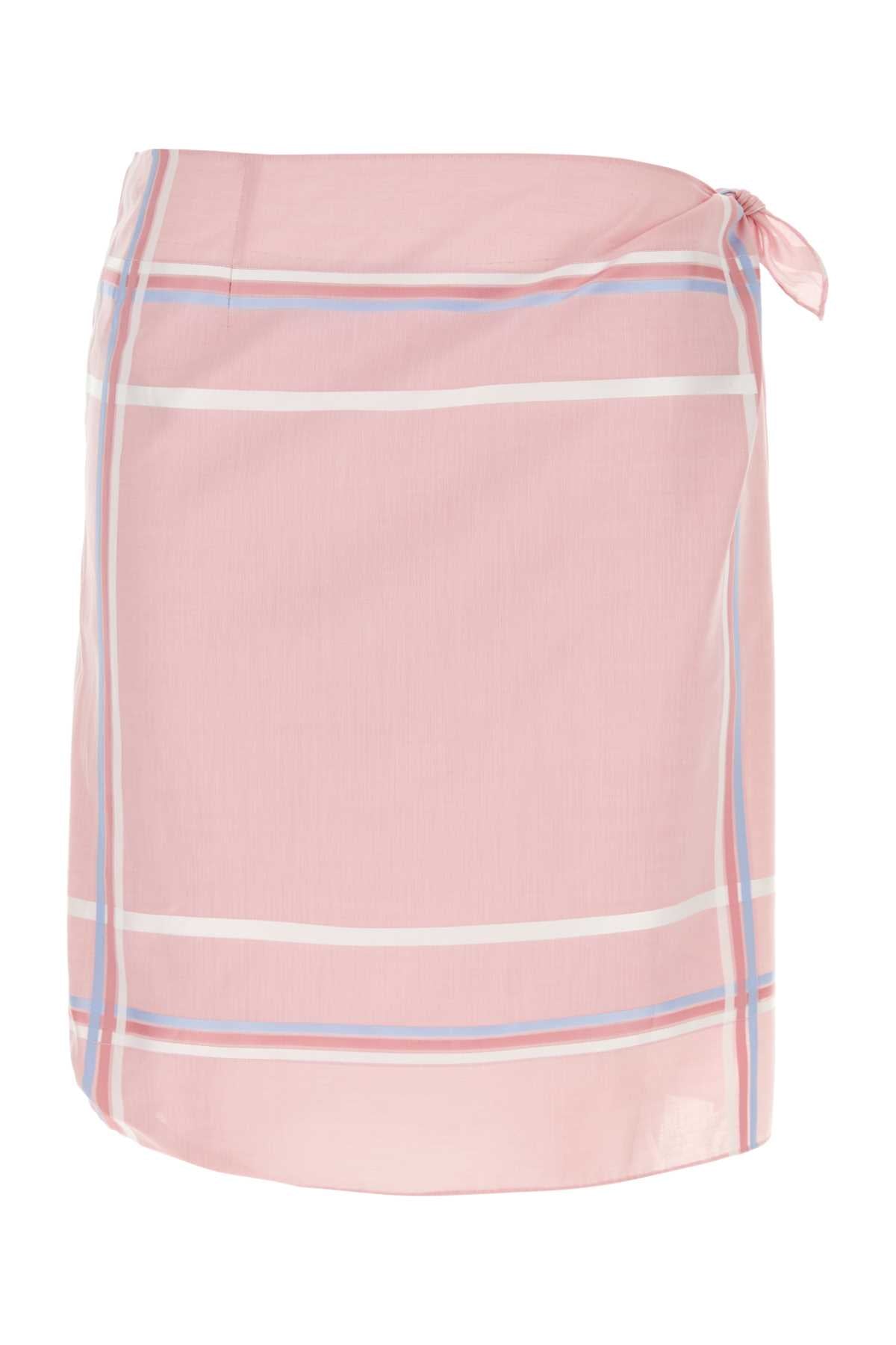 Prada プラダピンクコットンスカート - Image 1