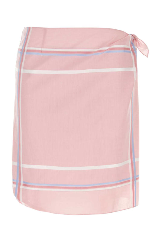 Prada プラダピンクコットンスカート - Image 1