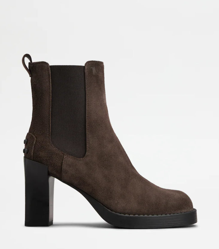 Tods トッド 'S スエードチェルシーブーツ - Image 1