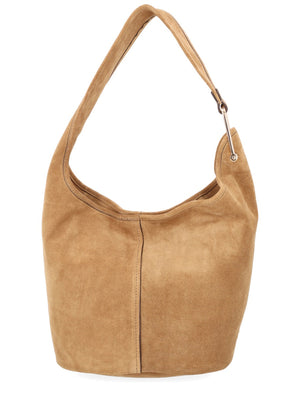 Michael By Michael Kors Leather Hobo Bag