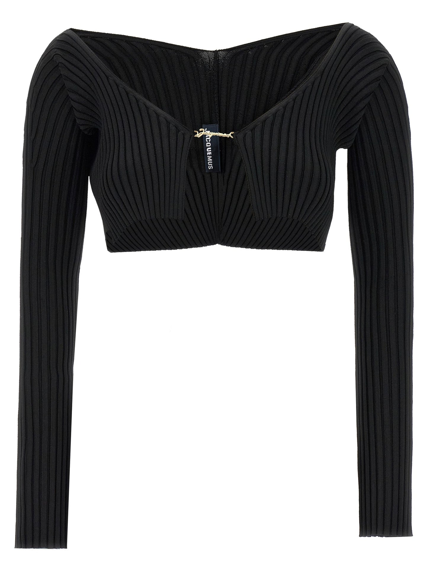 Jacquemus Jacquemus 'Le Maille Pralu' Cropped Cardigan - Image 1