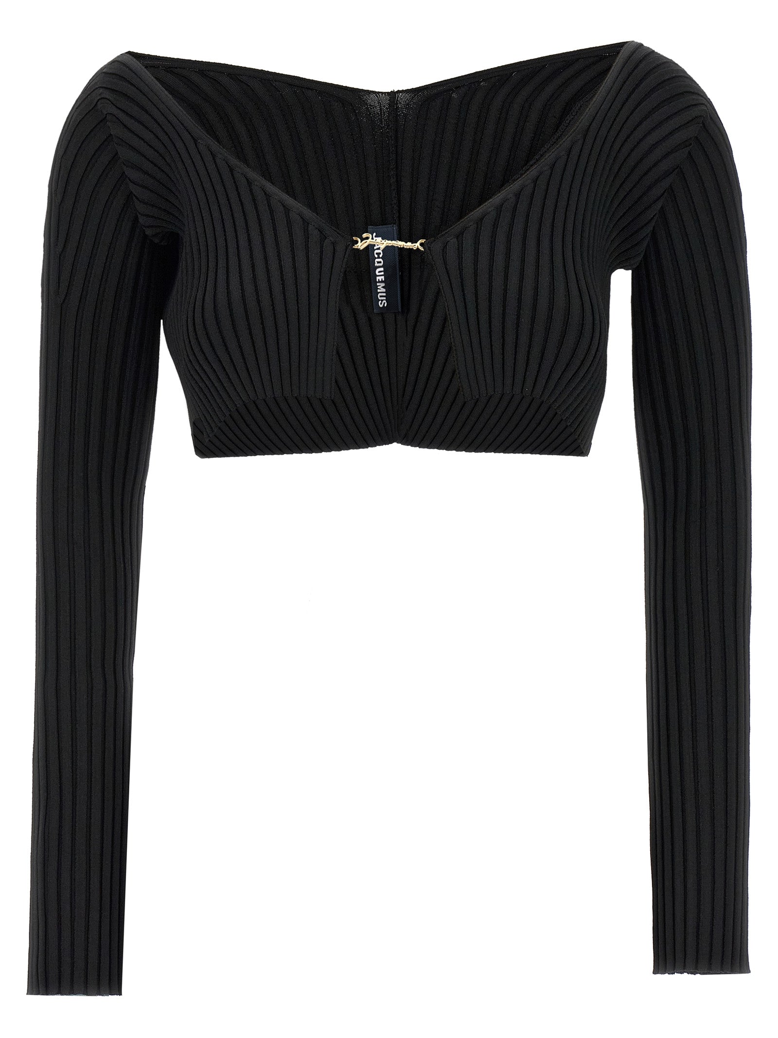 Jacquemus Jacquemus 'Le Maille Pralu' Cropped Cardigan - Image 1