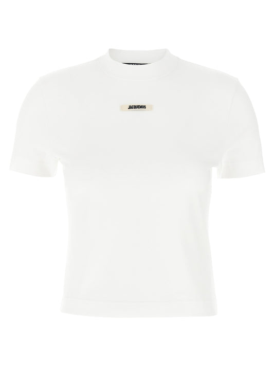 Jacquemus Jacquemus 'Le T Shirt Gros Grain' T Shirt - Image 1