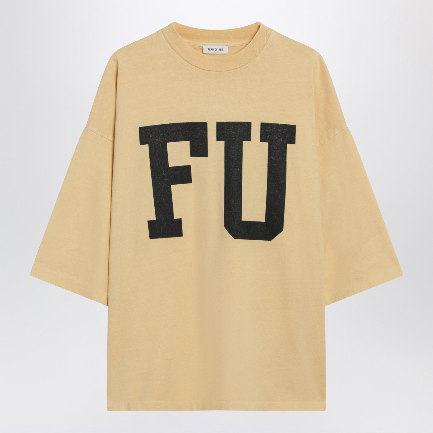 Fear Fear Of God イエロー オーバーサイズ Fu T シャツ - Image 1