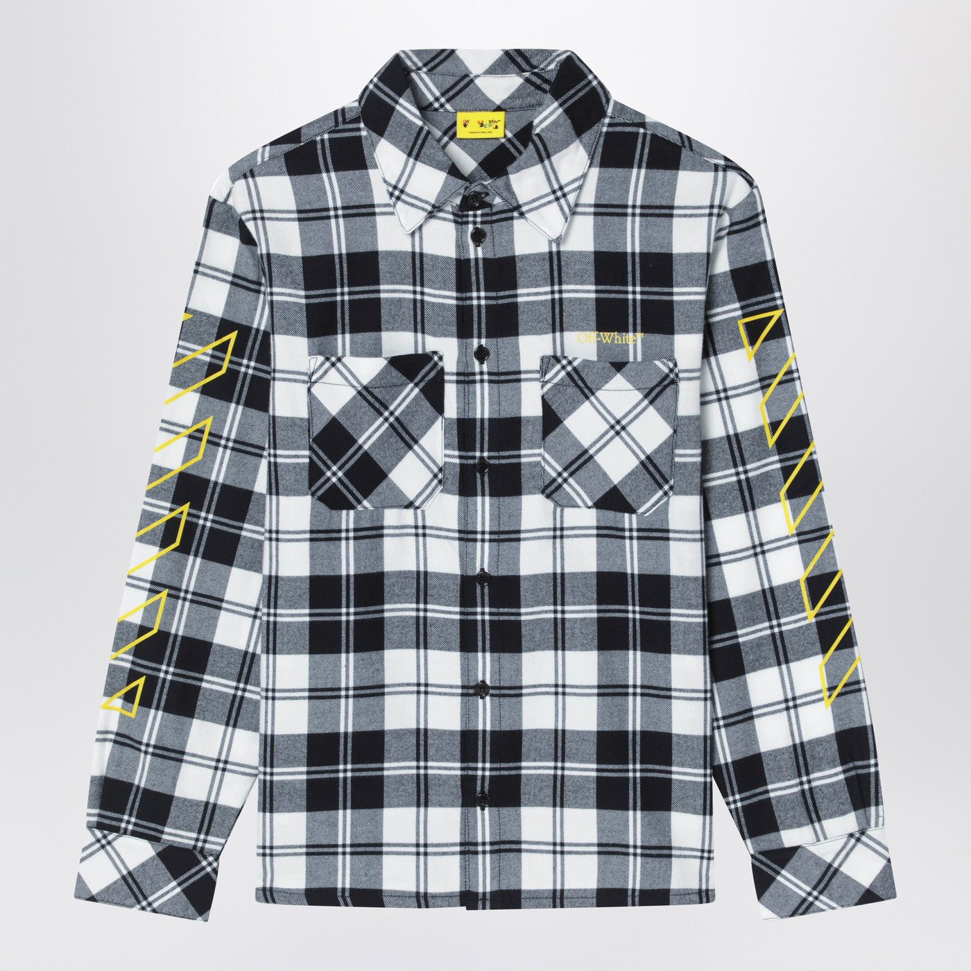 Off Off White™ Diagonal Checked Flannel Shirt - Image 1