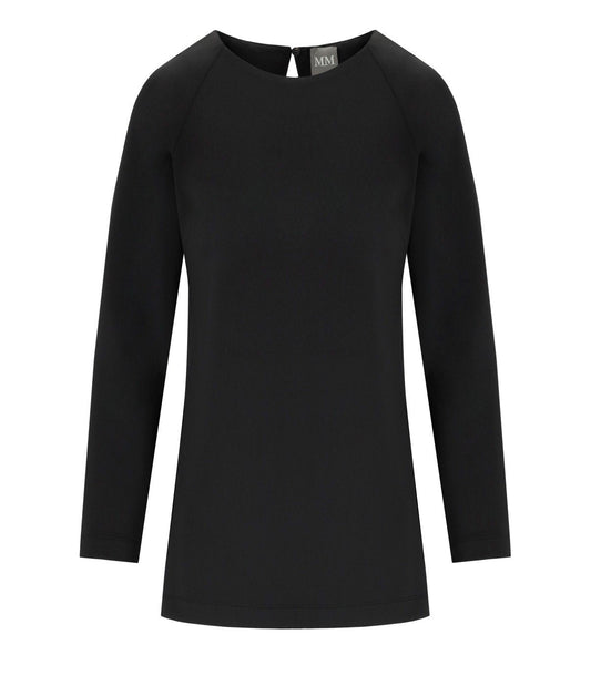 Max MM Max Mara Undici Black Blouse - Image 1