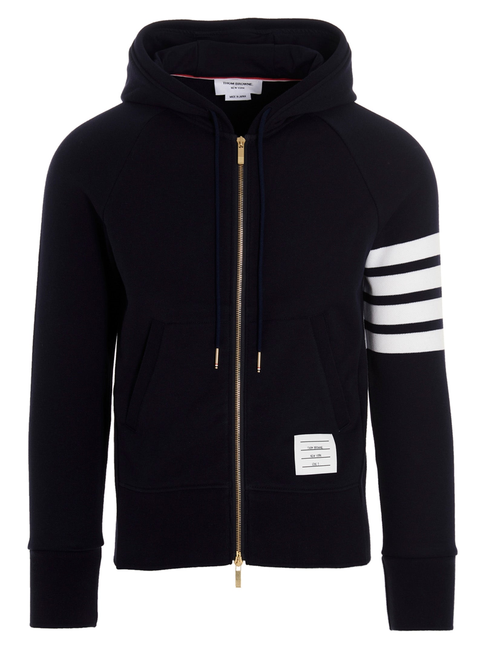 Thom Thom Browne '4 Bar' Hoodie - Image 1