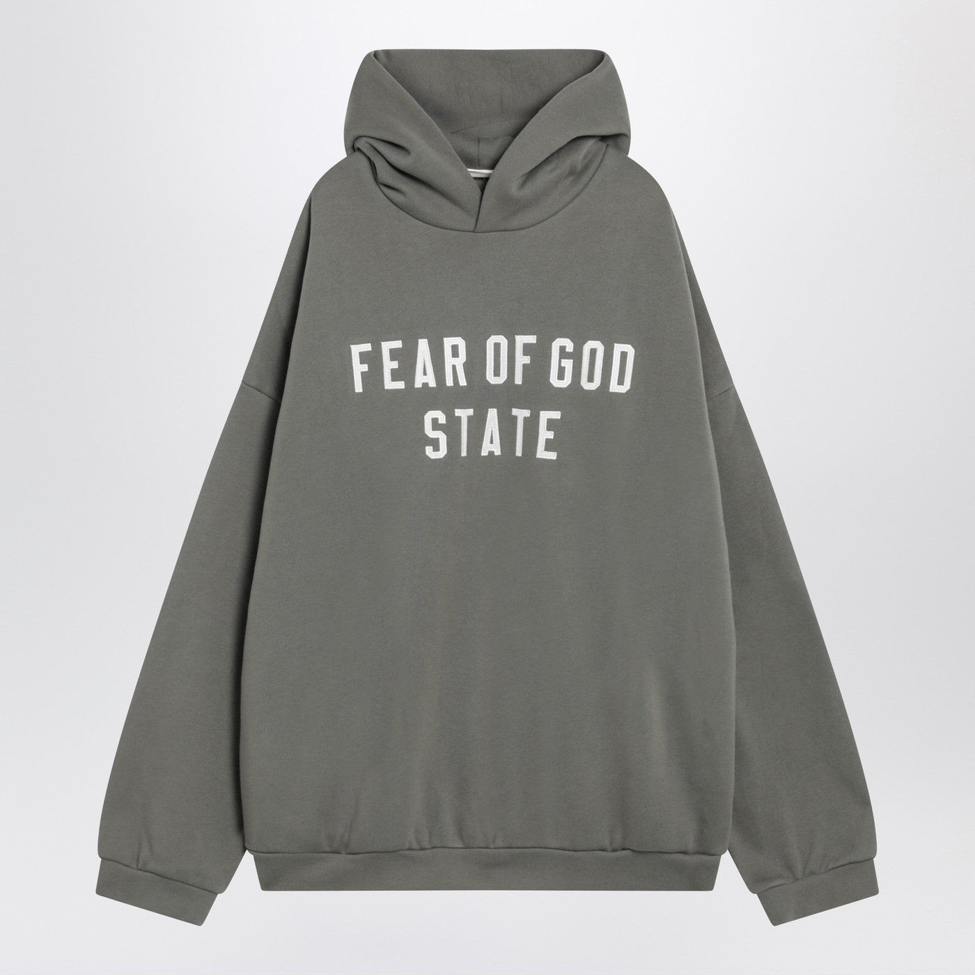 Fear フィア オブ ゴッド エッセンシャル モス グリーン 90'S パーカー - Image 1