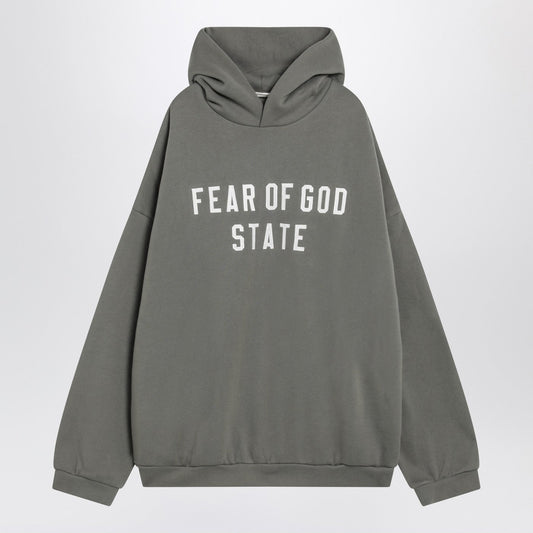 Fear フィア オブ ゴッド エッセンシャル モス グリーン 90'S パーカー - Image 1