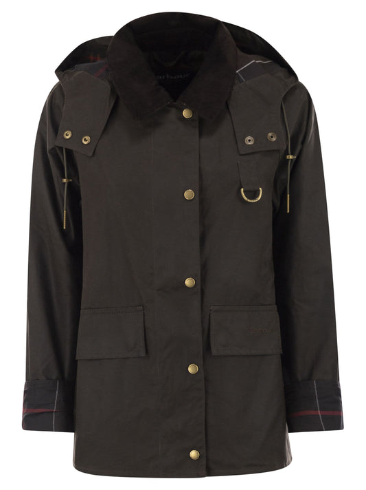 Barbour バブアー エイボン ワックスコットン ジャケット - Image 1