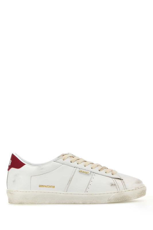 Golden Golden Goose Deluxe Brand White Leather Matchstarスニーカー - Image 1