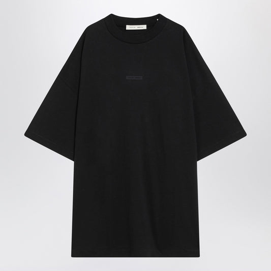 Fear Fear Of God Essentials ブラック コットン T シャツ - Image 1