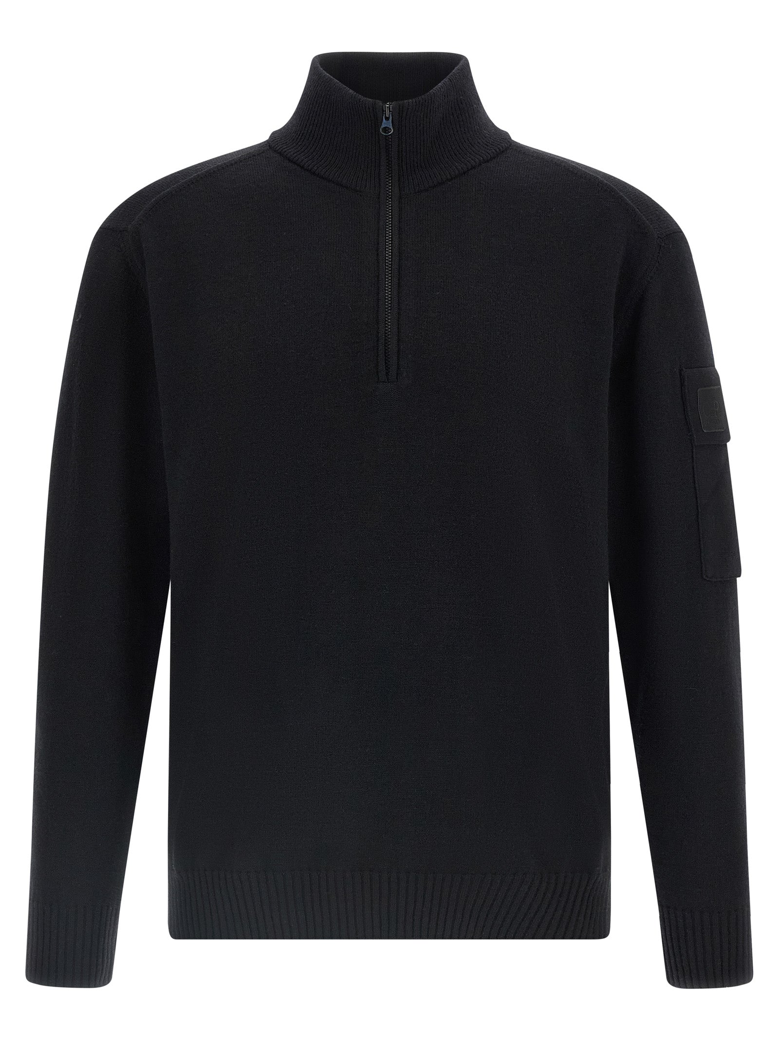 C C.P.会社の半分のジップセーター - Image 1