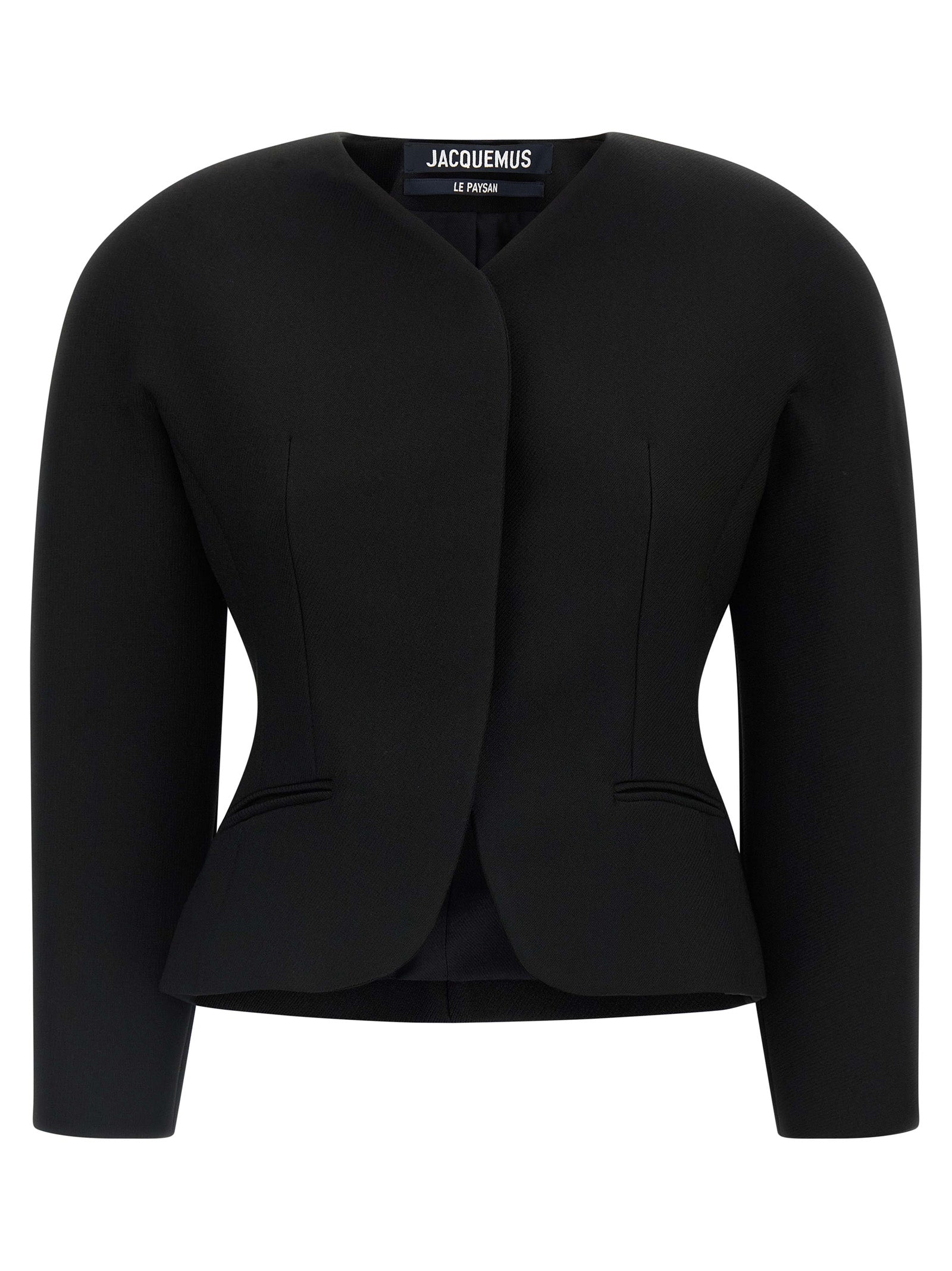Jacquemus Jacquemus 'La Petite Veste Ovalo' Blazer - Image 1