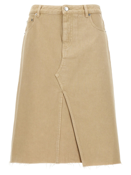 Tory Tory Burch 'Deconstructed Midi' Skirt - Image 1