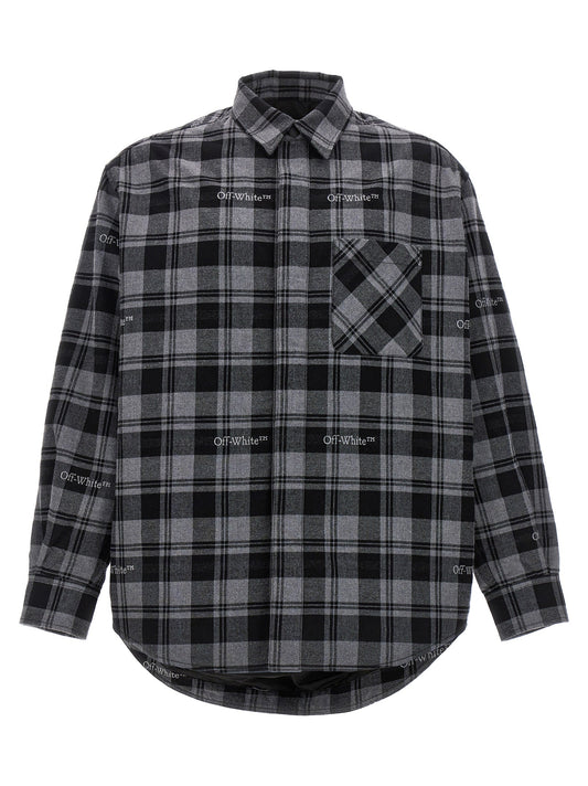 Off Off White 'Check Flannel Padded' Jacket - Image 1