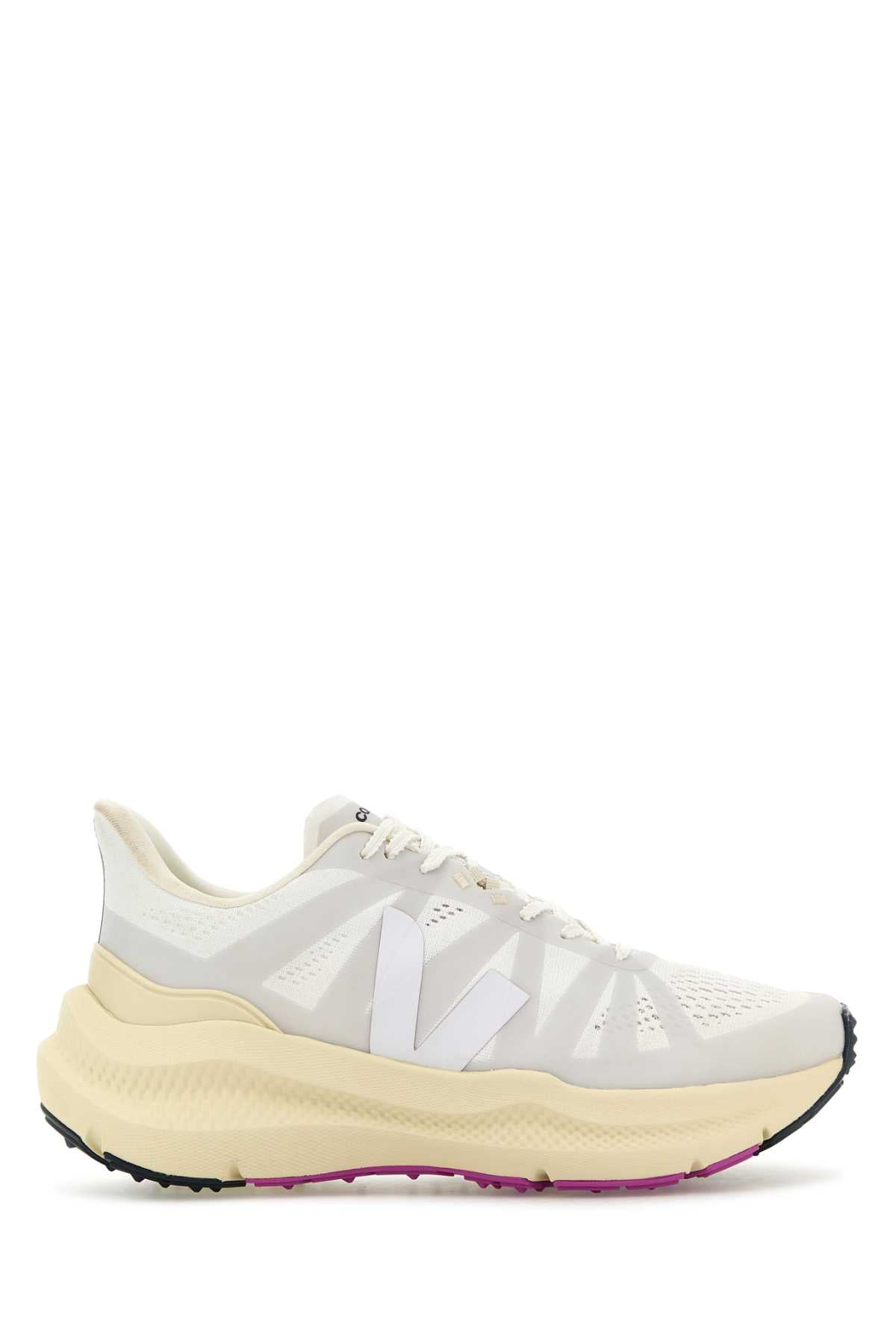 Veja Veja White Fabric Condor 3 Sneakers - Image 1