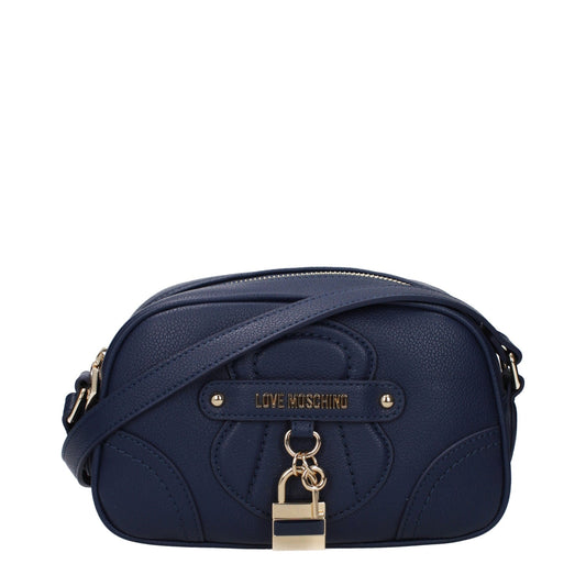 Moschino モスキーノのショルダーバッグが大好きな女性ポリウレタンブルー/ブルーナイト - Image 1