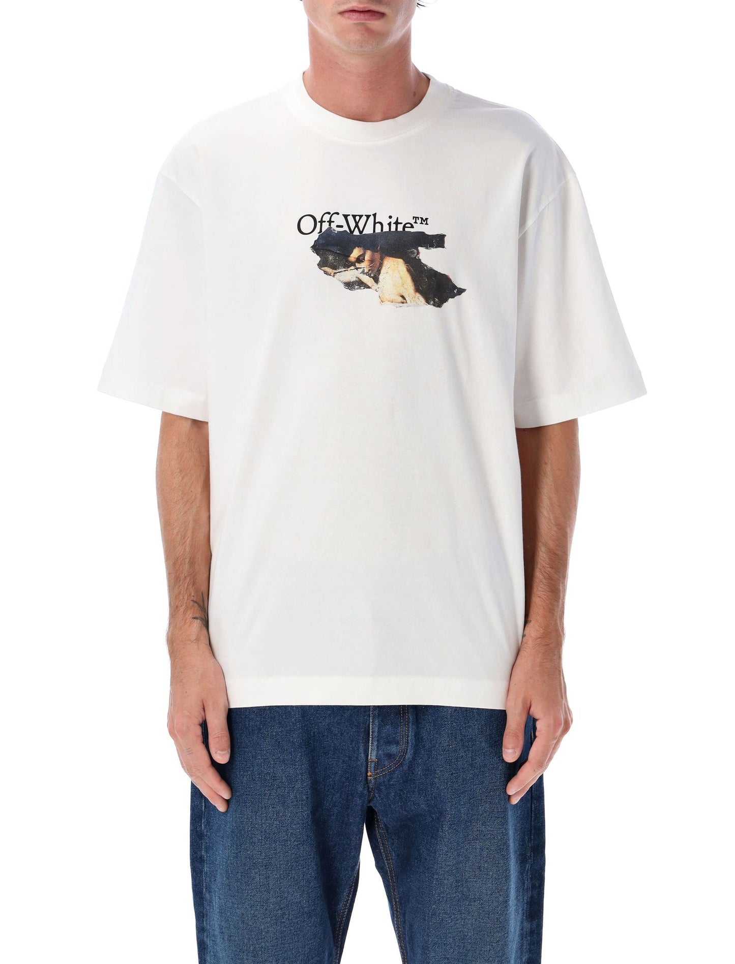 Off Off White T Shirts And Polos White - Image 1