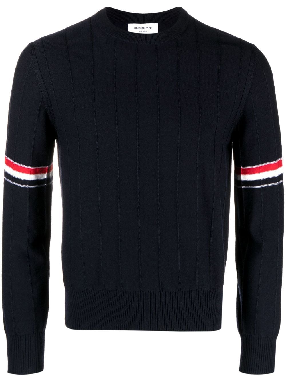 Thom Thom Browne Rwb Wool Crewneck Jumper - Image 1