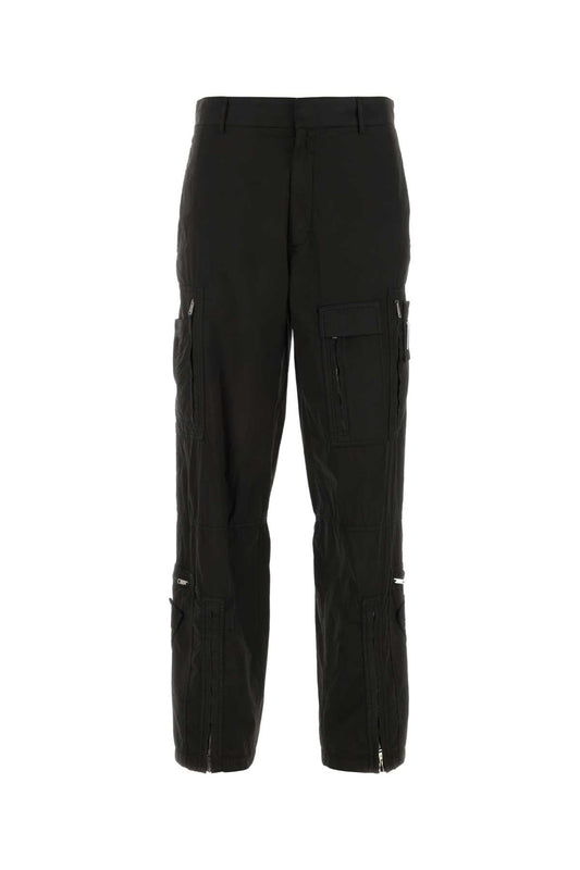 Givenchy Givenchy Black Poplin Cargo Pant - Image 1