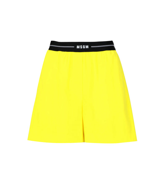 Msgm MSGMショーツイエロー - Image 1