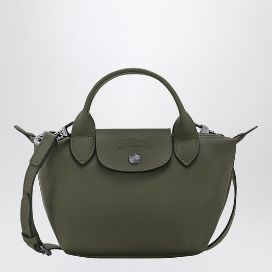 Longchamp Longchamp Le Pliageエネルギー Xs 濃い緑のハンドバッグ - Image 1