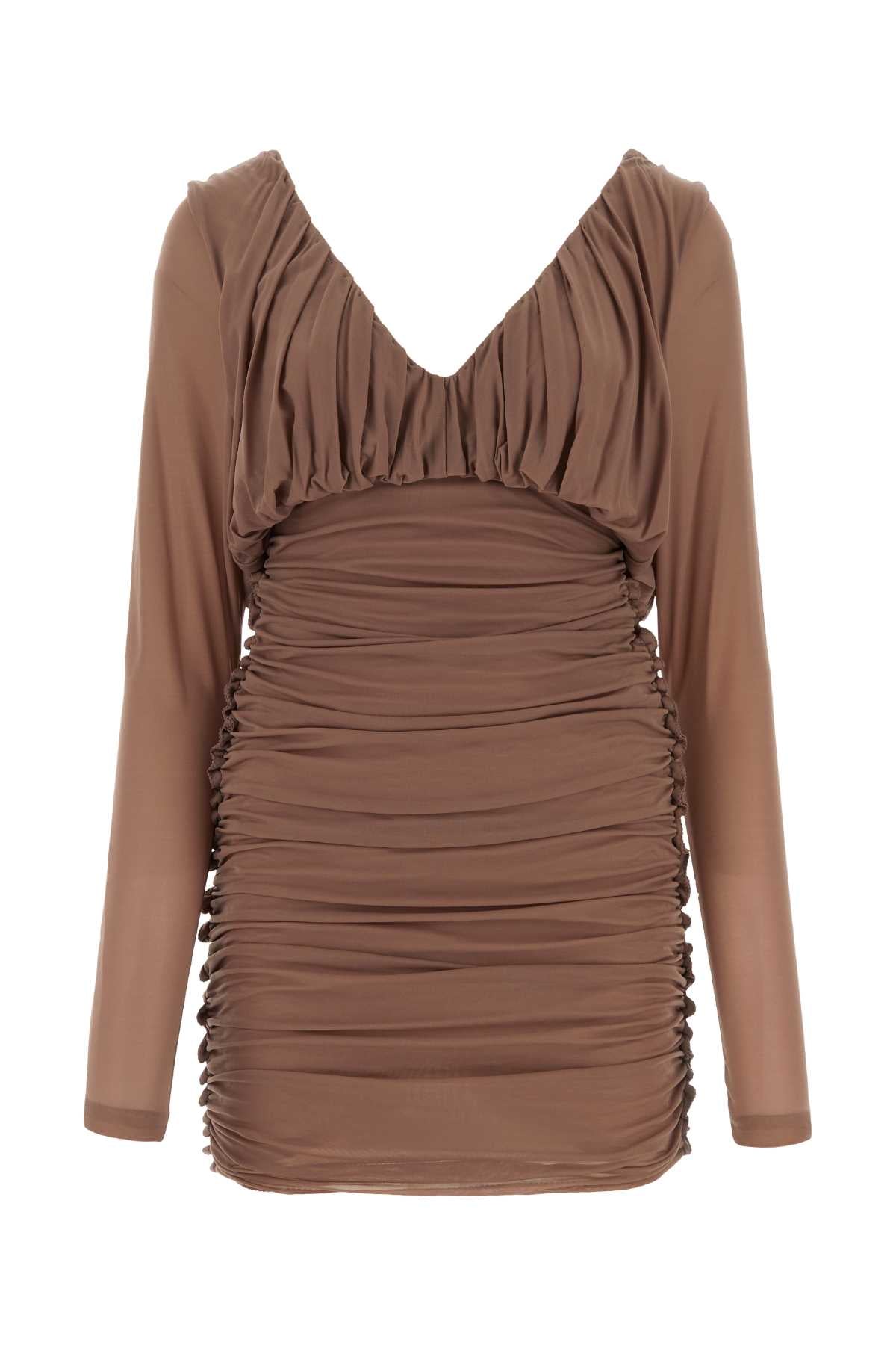 Saint セントローランビスケットジャージーミニドレス - Image 1