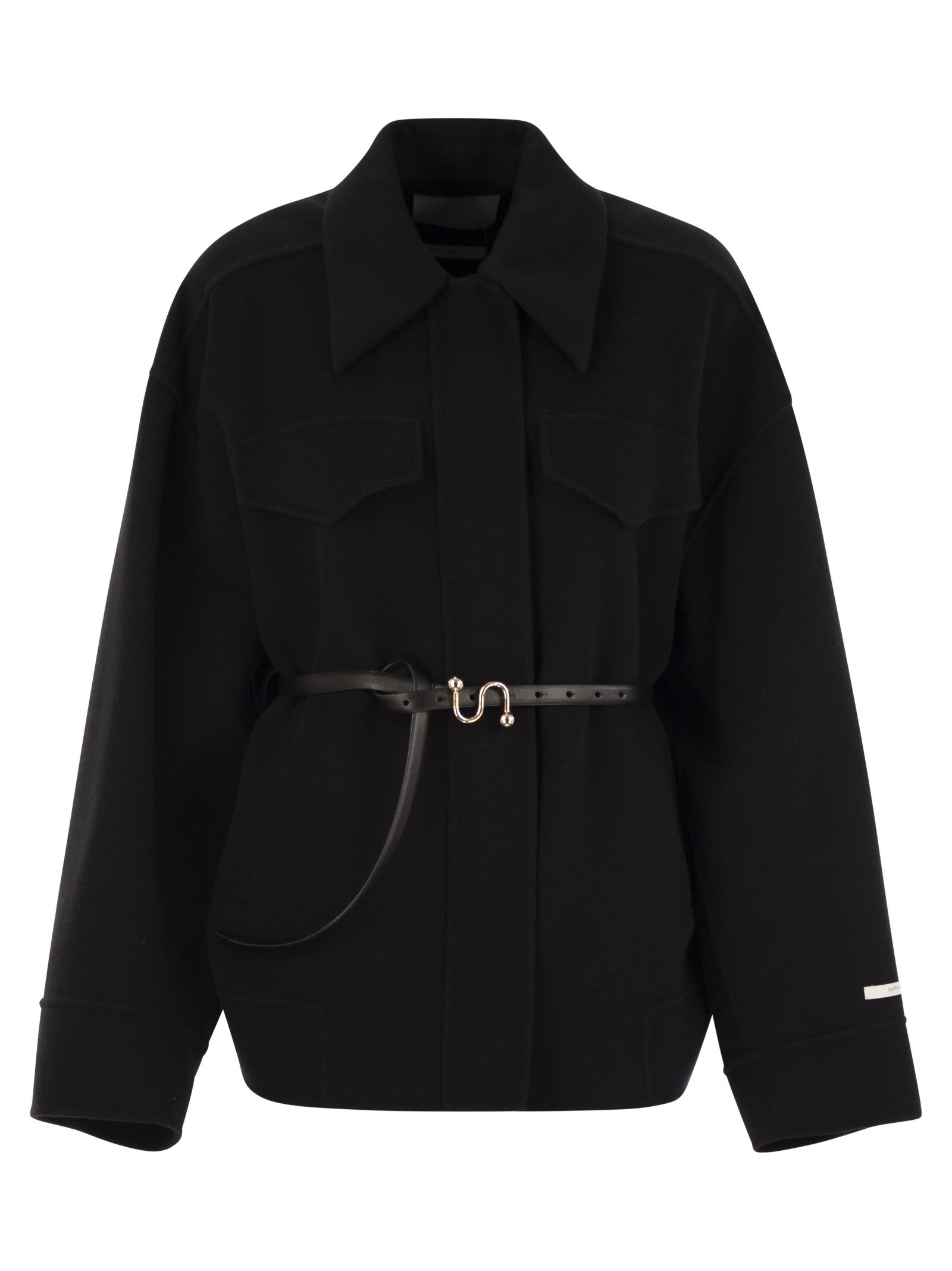 Sportmax SportMax Cantoreダブルウールカバン - Image 1