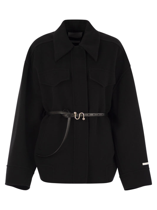 Sportmax SportMax Cantoreダブルウールカバン - Image 1