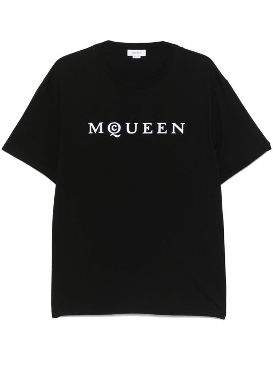 Alexander アレクサンダーMCクイーンTシャツとポロスブラック - Image 1