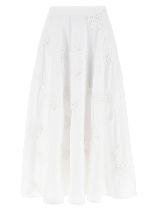 Rotate Birger Christensen 'Flower Maxi'スカートを回転させます - Image 1
