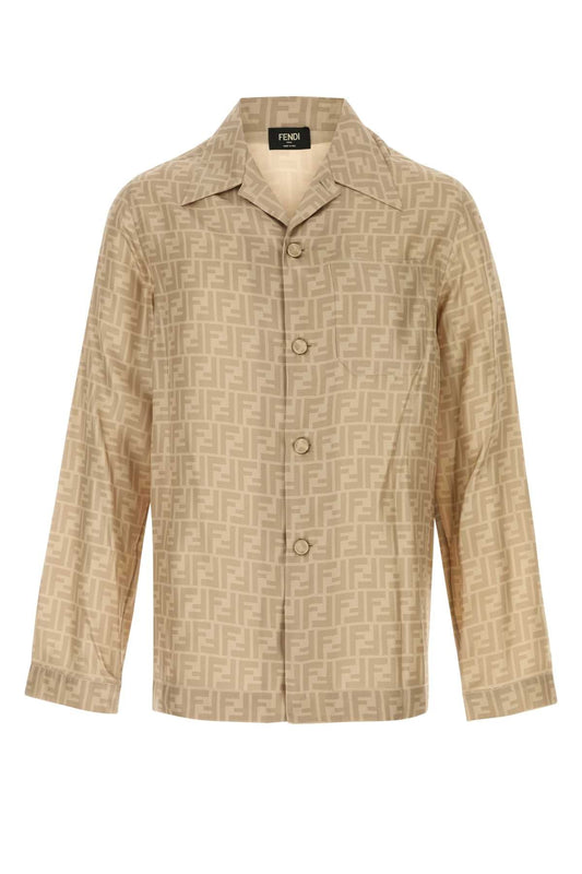 Fendi フェンディ プリント シルク シャツ - Image 1