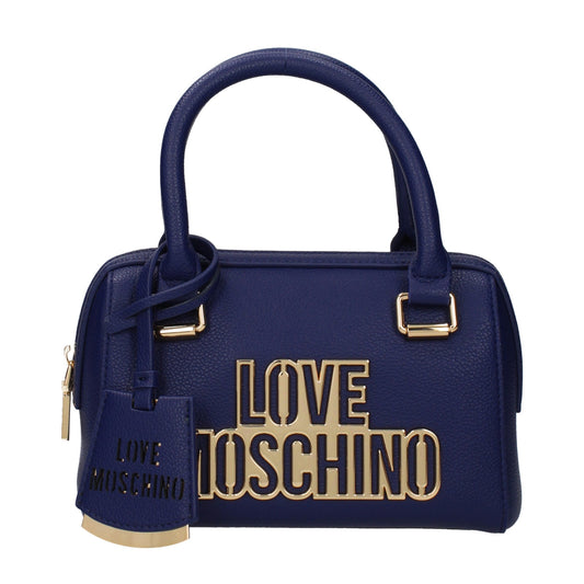 Moschino モスキーノのハンドバッグ女性ポリウレタンブルー/ブルーベリーが大好きです - Image 1