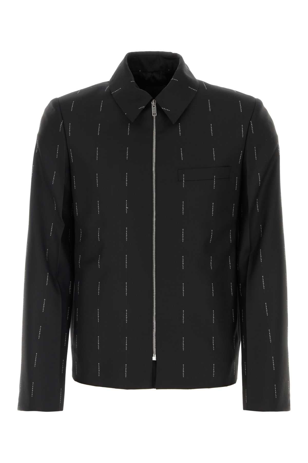 Givenchy Givenchy Embroidered Twill Blazer - Image 1