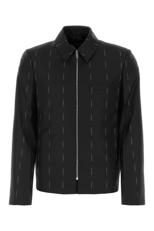 Givenchy Givenchy Embroidered Twill Blazer - Image 1
