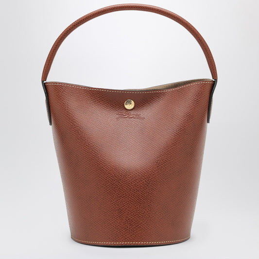 Longchamp Longchamp S エピュアブラウンバケットバッグ - Image 1